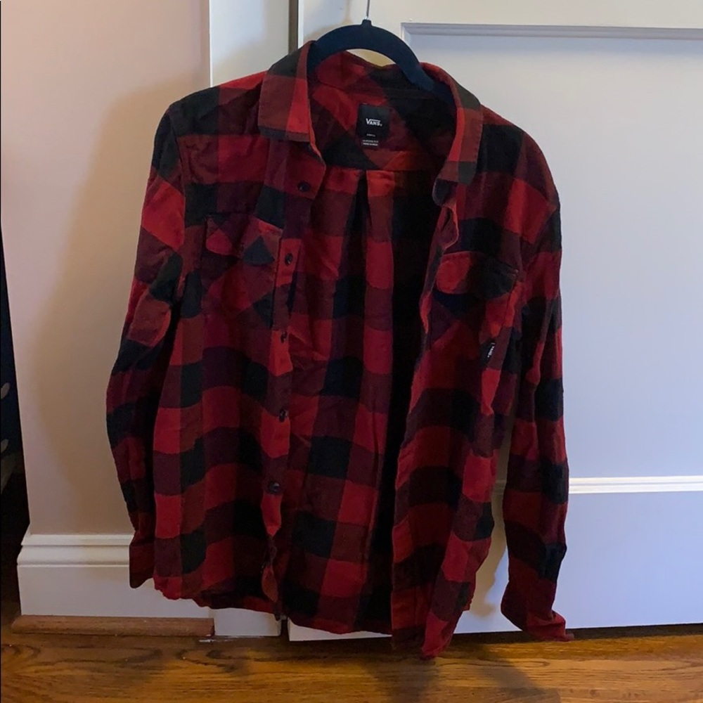 Red Check Vans Flannel